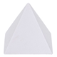 aerial view a white pyramid - stress reliever, image 1 of 2