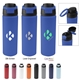 a group of 24 oz pop sip recycled stainless steel bottle