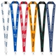 a group of 3/4 eco friendly rpet lanyard with safety breakaway