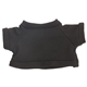 aerial view a black 6 plush teddy bear with t - shirt, image 1 of 4