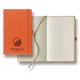aerial view a orange castelli tucson medio blank ivory page journal, image 1 of 2