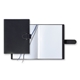 aerial view a black castelli tucson jacket grande lined white page journal, image 1 of 2