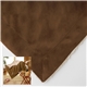 aerial view a chocolate micro mink sherpa blanket, image 1 of 2