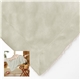 aerial view a natural micro mink sherpa blanket, image 1 of 2