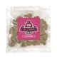 aerial view a clear mini bag with square magnet pet fill, image 1 of 4