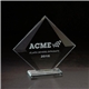 aerial view a clear vision large glass award, image 1 of 2
