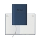 aerial view a navy blue castelli tucson daily medio white page perpetual daily diary, image 1 of 2