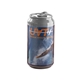 aerial view a gray cool can w / digital insert 12 oz, image 1 of 2