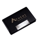 aerial view a black vienna business card holder, image 1 of 3