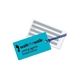 aerial view a neon blue rectangle 40 mil neon tag, image 1 of 2