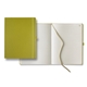 aerial view a apple paper granny smith appeel grande lined apple page journal, image 1 of 2