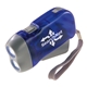 aerial view a blue emergency flashlight, image 1 of 3