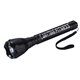aerial view a black 3 watt tactical flashlight, image 1 of 3
