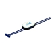 aerial view a blue wearable sports and bike light, image 1 of 2