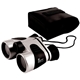aerial view a black/silver dual tone binocular, image 1 of 2