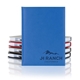 aerial view a group of castelli tucson scribe grande lined white page journal, image 1 of 11