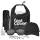 aerial view a black fairway golf kit fairway golf kit deluxe dry bag, image 8 of 8