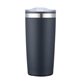 aerial view a pms 289c thompson 20 oz stainless steel tumbler, image 1 of 2