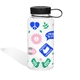 a peace 05 34 oz h2go wide 2.0 water bottle - clear
