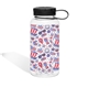 a patriotic 01 34 oz h2go wide 2.0 water bottle - clear