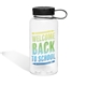 a back to school 01 34 oz h2go wide 2.0 water bottle - clear