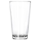 aerial view a clear 16 oz pint glass - usa, laser, premium, image 1 of 3