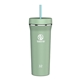 aerial view a cucumber takeya(r) 32 oz straw tumbler - laser, standard, image 1 of 3