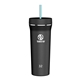 aerial view a onyx takeya(r) 32 oz straw tumbler - laser, standard, image 1 of 2
