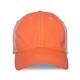 aerial view a washed orange/tan merrimack hat co.(tm) austin vintage trucker, image 1 of 5
