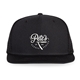 aerial view a black merrimack hat co.(tm)axel trucker, image 1 of 5