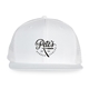 aerial view a white merrimack hat co.(tm)axel trucker, image 1 of 5