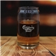 a group of 16 oz beer can glass - usa, laser, standard