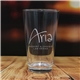 a group of 16 oz pint glass - usa, laser, premium