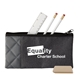 aerial view a grey mod school kit with polyester case, image 1 of 2