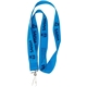 aerial view a group of silkscreened flat polyester lanyard 1 w x 36 l, image 4 of 4