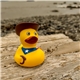 a group of custom cowboy rubber duck