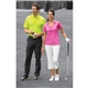a group of nike womens dri - fit vertical mesh polo