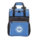 aerial view a royal heather 24- can heather backpack cooler, image 1 of 2