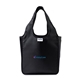 aerial view a black rume(r) recycled mini tote, image 1 of 6