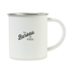 aerial view a white arlo classics stainless steel mug - 12 oz, image 1 of 2