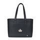 aerial view a black corkcicle(r) commuter tote, image 1 of 8