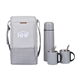 aerial view a greystone parkview insulated coffee - to - go carry tote, image 1 of 5
