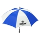 a royal blue ergonomic grip 60 windproof umbrella