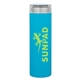 aerial view a matte aqua 16.9 oz h2go rocket - matte aqua, image 1 of 3