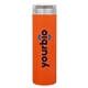 aerial view a matte orange 16.9 oz h2go rocket - matte orange, image 1 of 3