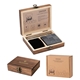 a group of savour 11- piece whiskey stone set