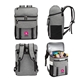 a group of logan rpet 18- can backpack cooler