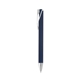 aerial view a navy paradigm aluminum soft - touch ballpoint pen, image 1 of 3