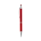 aerial view a red palette soft touch ballpoint pen / stylus, image 1 of 3