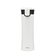aerial view a white perka(r) marion 20 oz double wall recycled stainless steel tumbler, image 1 of 6